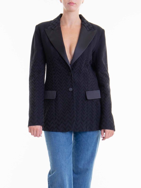 The Best Shops MISSONI: カジュアルジャケット - カジュアルジャケット - 黒