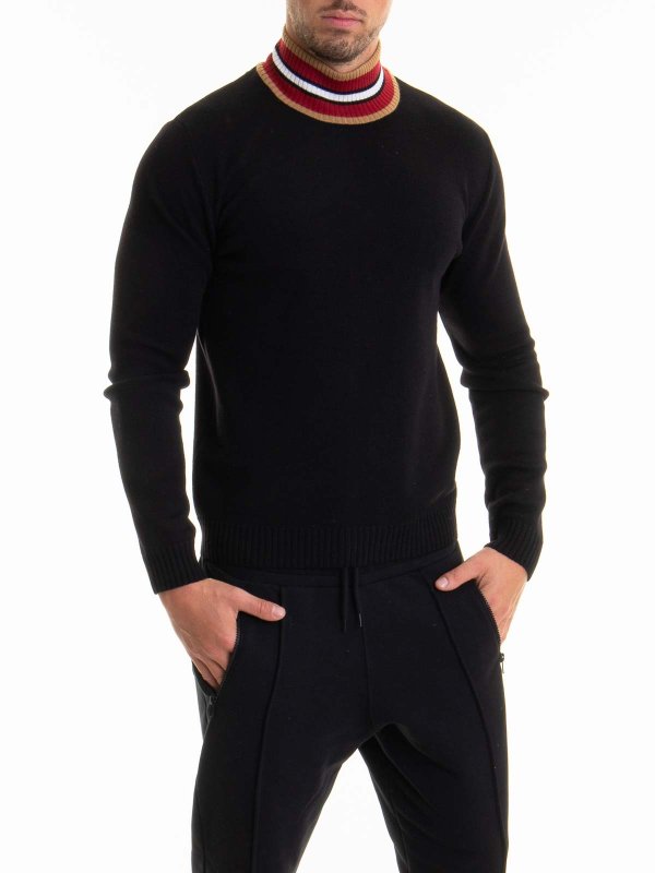 The Best Shops MOSCHINO: Pull col rond - Pull Col Rond - Noir