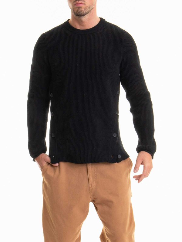 The Best Shops MOSCHINO: Pull col rond - Pull Col Rond - Noir