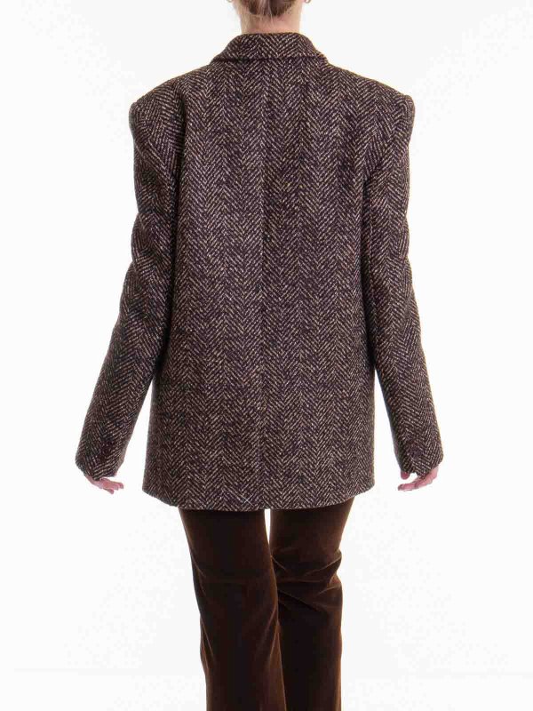 カジュアルジャケット - ブラウン shop online: ROBERTO CAVALLI