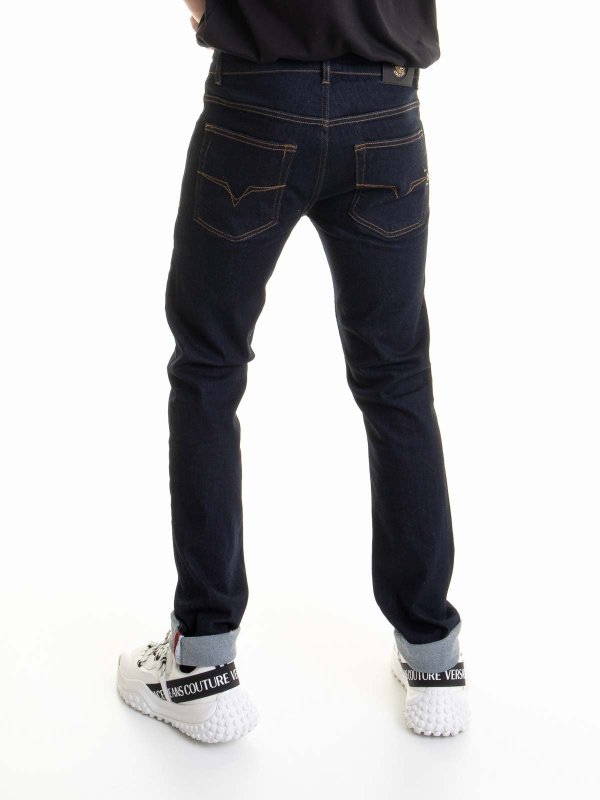 ブーツカットジーンズ - ミディアムウォッシュ shop online: Versace Jeans Couture