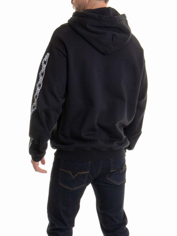 Pull Col Rond - Noir shop online: Versace Jeans Couture