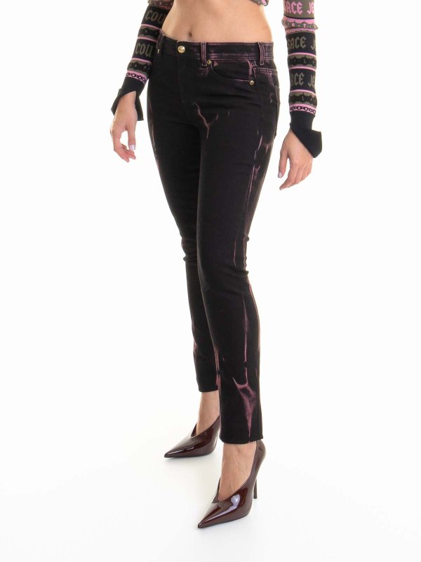 Versace Jeans Couture: Jeans boot-cut online - Jeans Boot-Cut - Púrpura