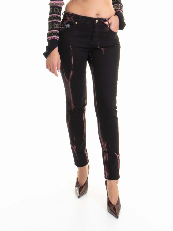 The Best Shops Versace Jeans Couture: Jeans boot-cut - Jeans Boot-Cut - Púrpura