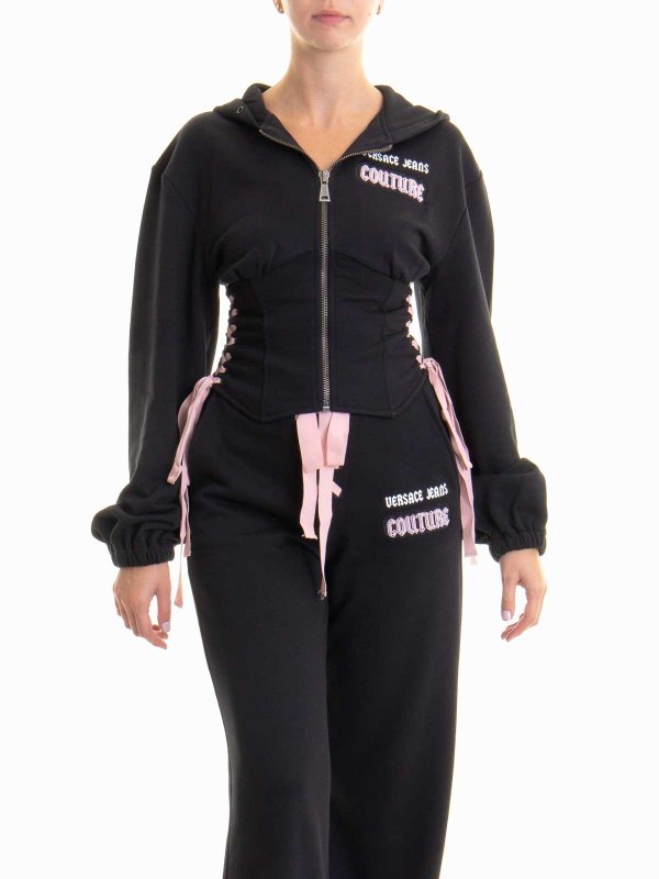 The Best Shops Versace Jeans Couture: Pull col rond - Pull Col Rond - Noir