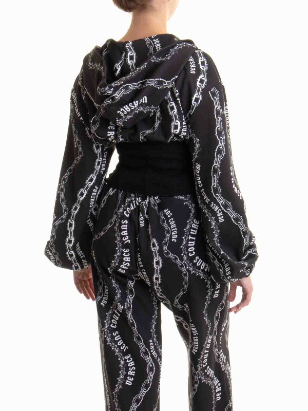 クルーネック - 黒 shop online: Versace Jeans Couture