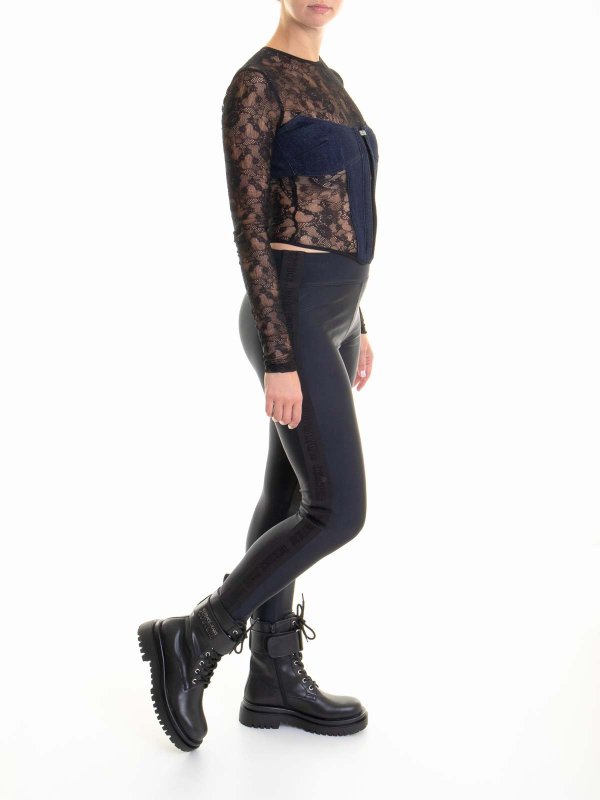 Versace Jeans Couture: クルーネック online - クルーネック - 黒