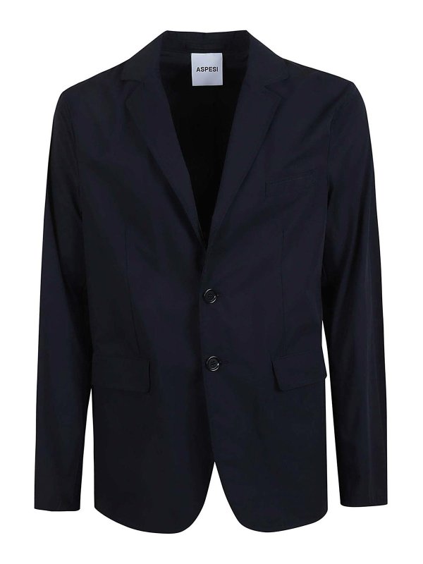 ASPESI: blazers - Blazer In Nylon Stretch