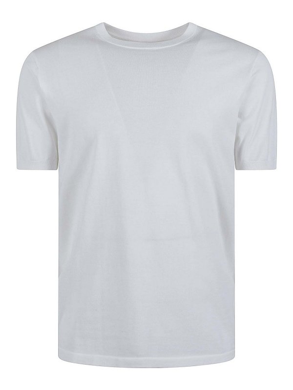 ASPESI: T-shirts - T-Shirt - Weiß