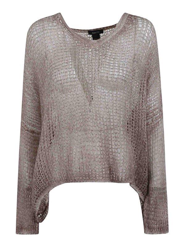 AVANT-TOI: ボートネック - ボートネック - ベージュ