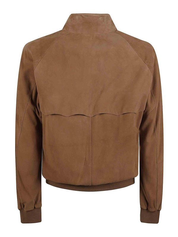 BARACUTA: leather jacket online - Suede jacket