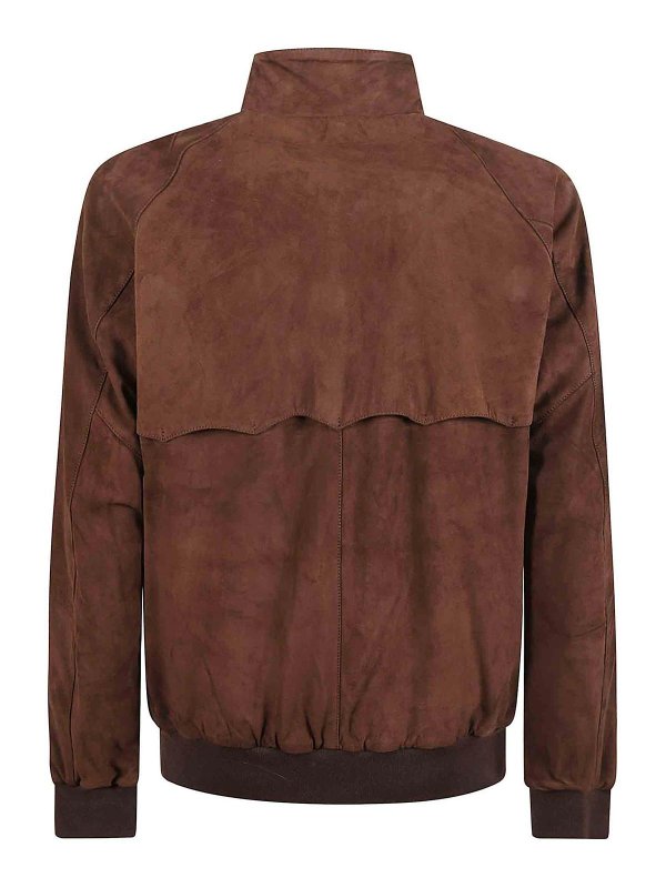 BARACUTA: leather jacket online - Suede jacket