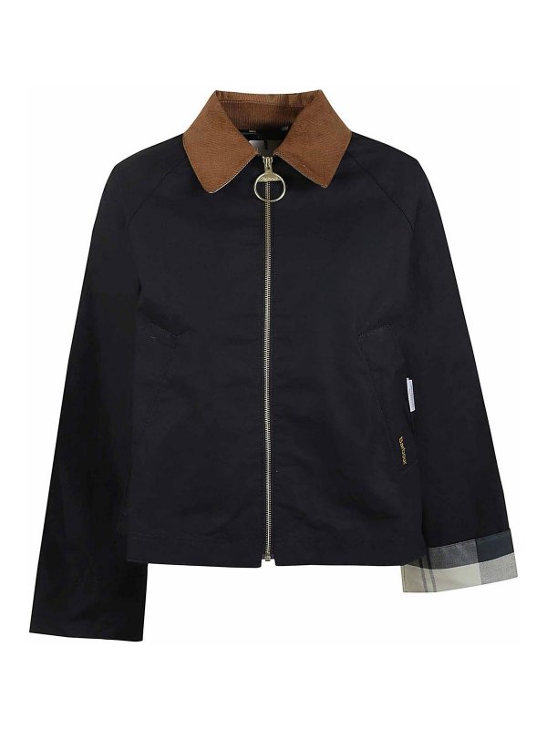 BARBOUR: カジュアルジャケット - カジュアルジャケット - 黒