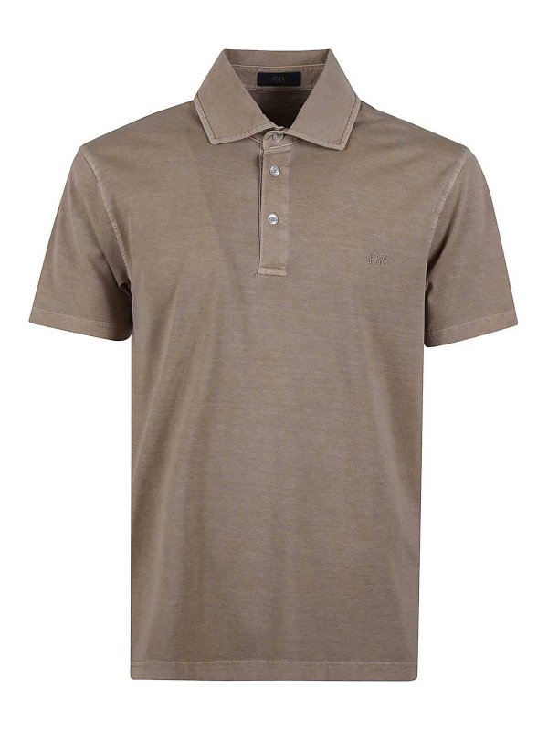 FAY: Polos  - Polo - Beige