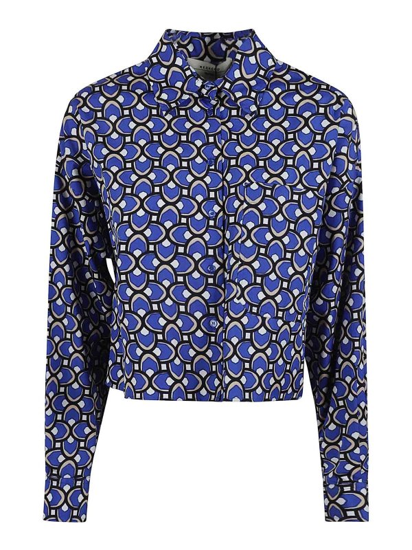 WEEKEND MAX MARA: シャツ - シャツ - ブルー