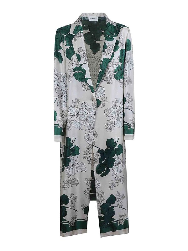 P.A.R.O.S.H.: トレンチコート - トレンチコート - 緑