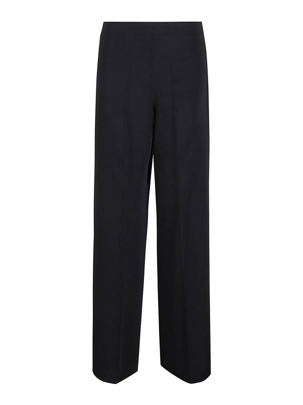 P.A.R.O.S.H.: カジュアルトラウザー - カジュアルパンツ - 黒