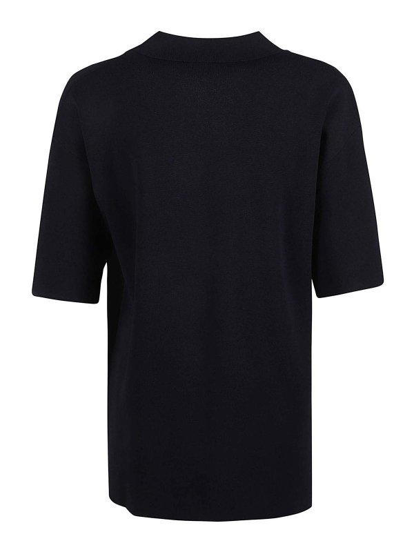 P.A.R.O.S.H.: U-Boot-Ausschnitt online - U-Boot-Pullover - Blau