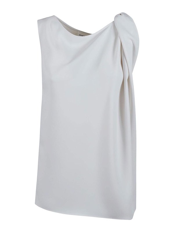 P.A.R.O.S.H.: Tops und Tank Tops - Top - Weiß