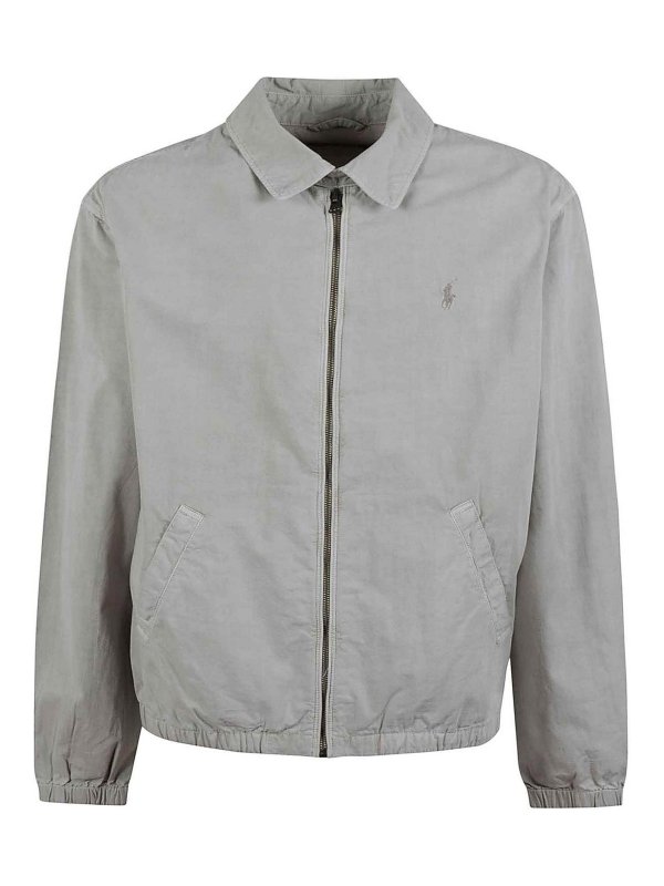 POLO RALPH LAUREN: casual jackets - Washed cotton jacket