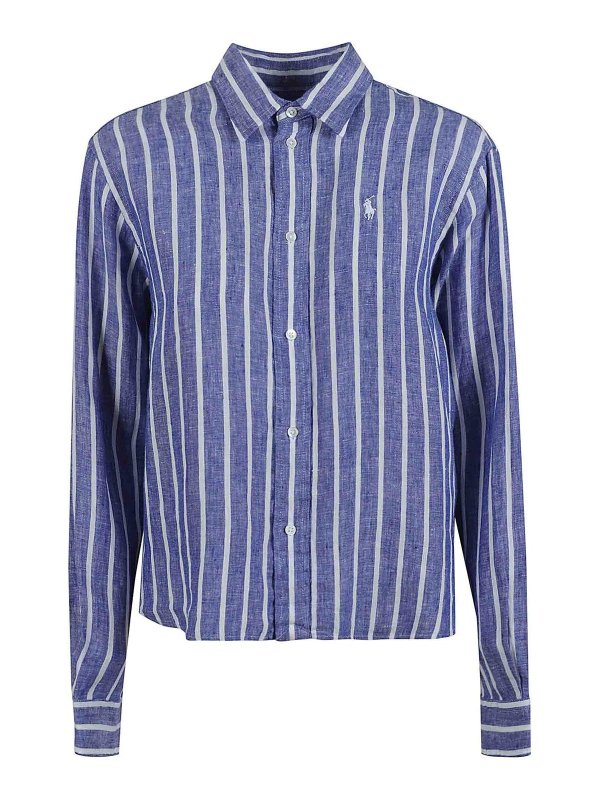 POLO RALPH LAUREN: Hemden - Hemd - Hellblau