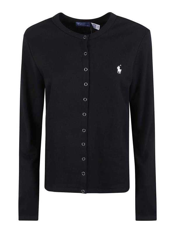 POLO RALPH LAUREN: スウェット＆セーター - スウェットシャツ/セーター - 黒