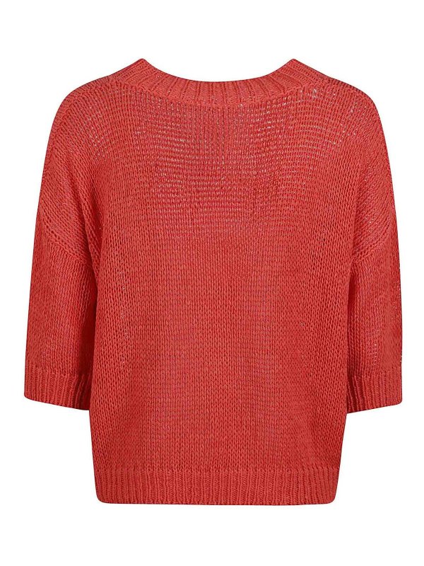 ROBERTO COLLINA: ボートネック online - ボートネック - 赤