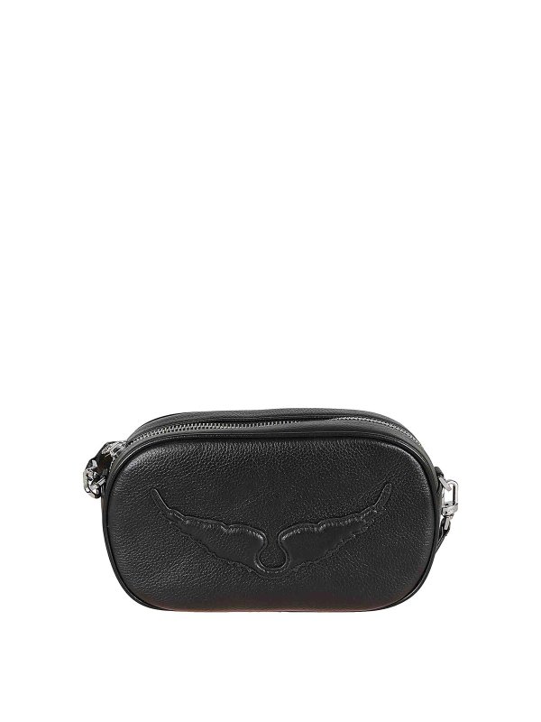 ZADIG&VOLTAIRE: クロスボディバッグ - クロスボディバッグ - 黒