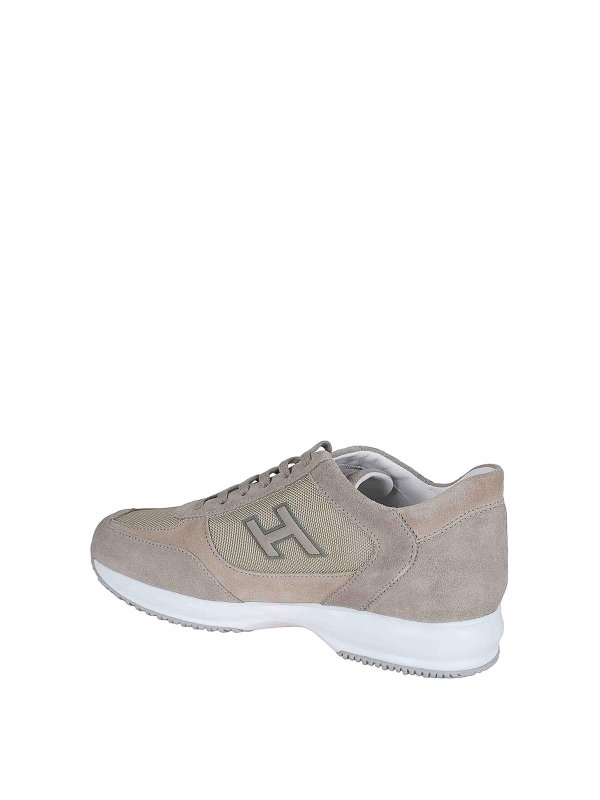 The Best Shops HOGAN: trainers - Tomaia in suede and technical fabric