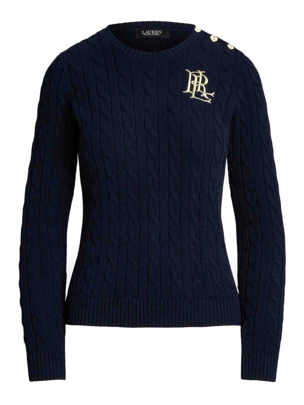 LAUREN RALPH LAUREN: crew necks - Montiva Long Sleeve Pullover