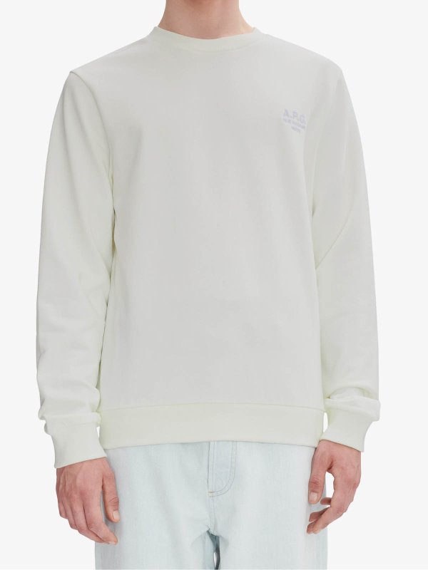 Sudadera - Blanco shop online: A.P.C.