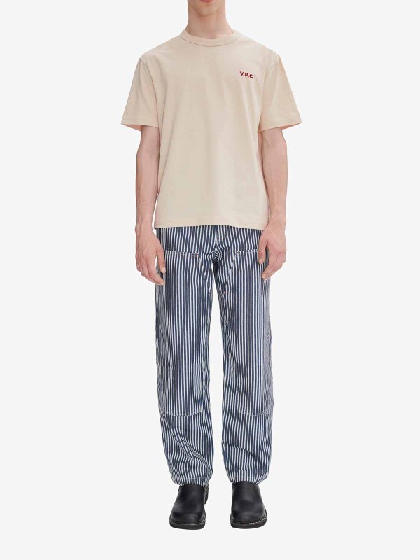 A.P.C.: T-shirts online - T-Shirt - Beige