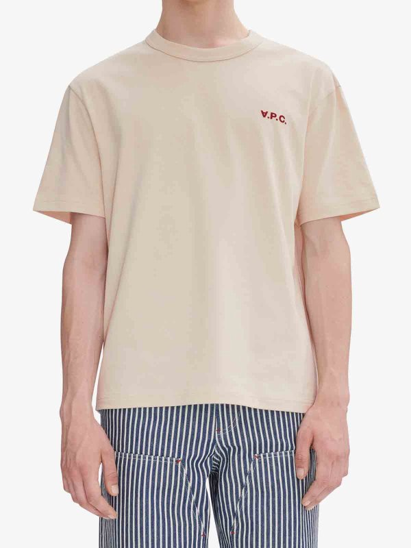 T-Shirt - Beige shop online: A.P.C.