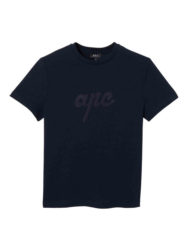 A.P.C.: Camisetas - Camiseta - Azul