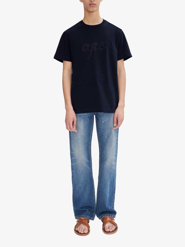 A.P.C.: Camisetas online - Camiseta - Azul
