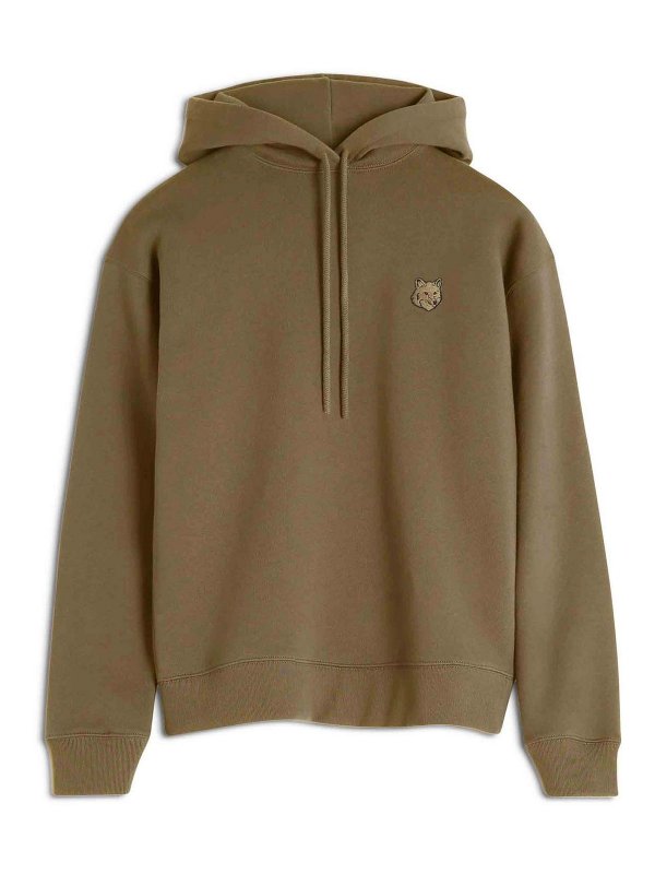 MAISON KITSUNÉ: Sudaderas y suéteres - Sudadera - Verde