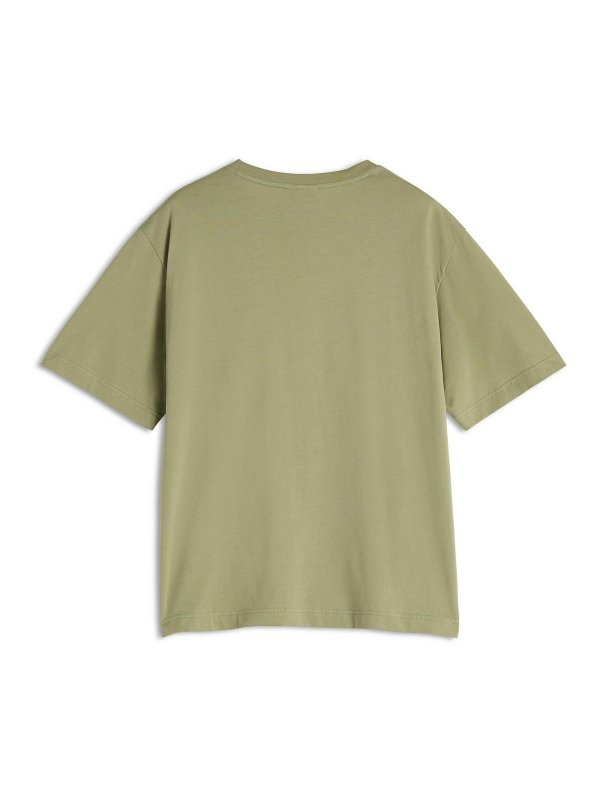MAISON KITSUNÉ: Camisetas online - Camiseta - Verde