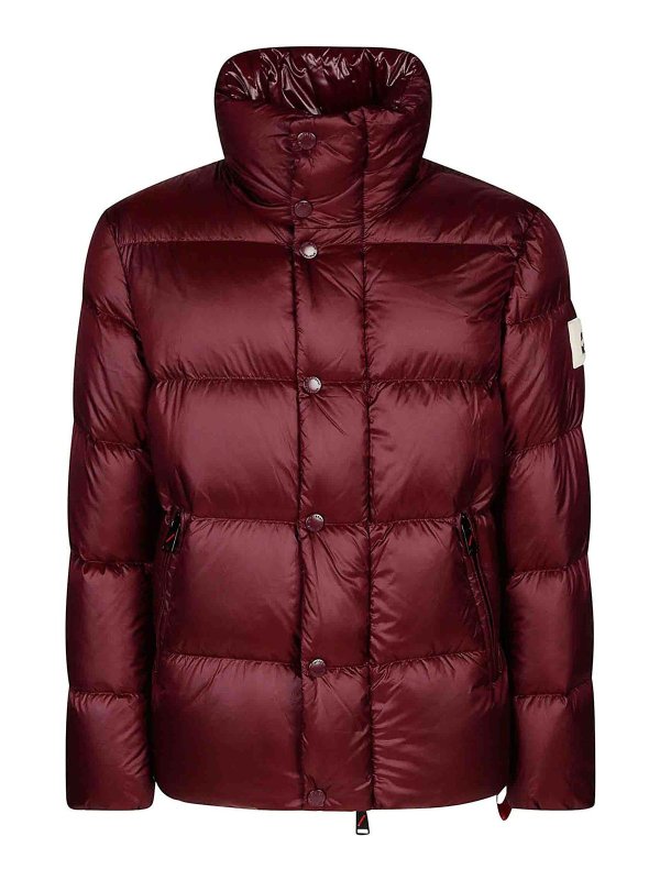AFTER LABEL: ダウン・ハイテクジャケット - ダウンジャケット - ダークレッド