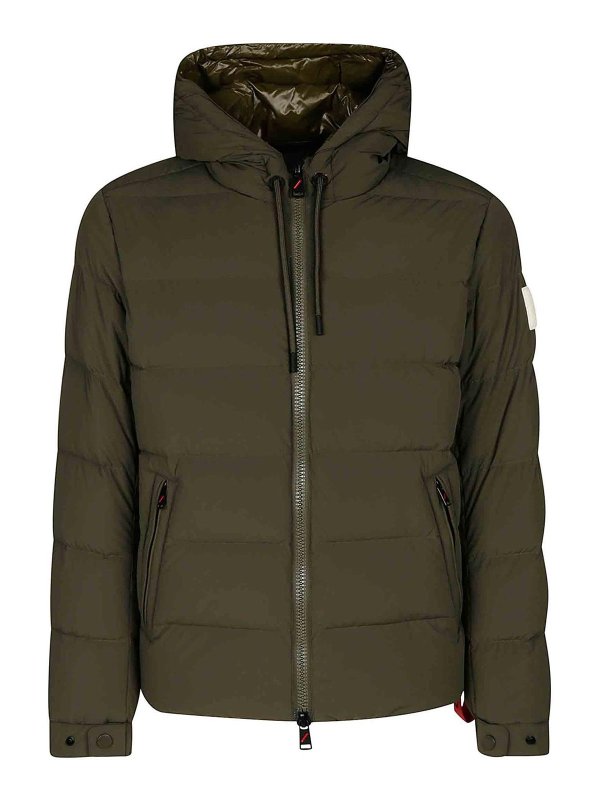 AFTER LABEL: Kurze Daunenjacken - Daunenjacke - Grün