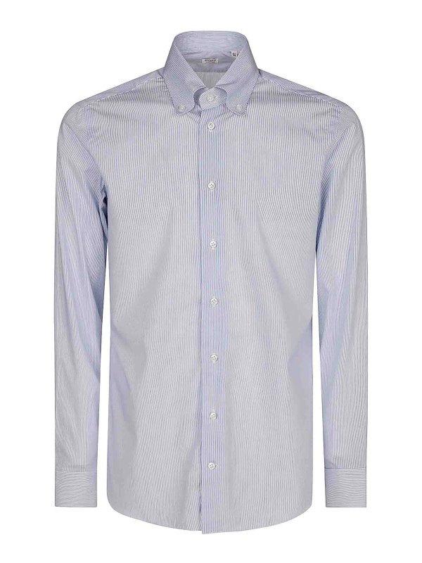 BORRIELLO NAPOLI: シャツ - シャツ - グレー