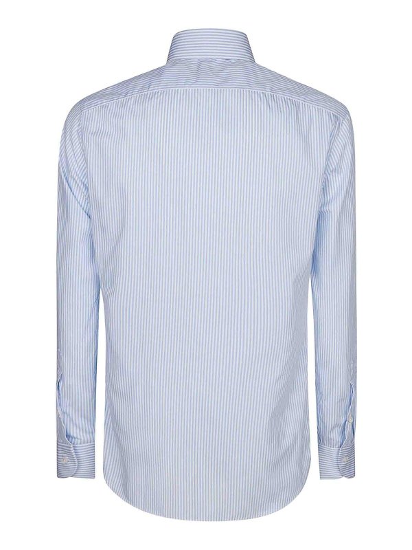 BORRIELLO NAPOLI: シャツ online - シャツ - ライトブルー