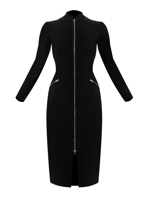 CHIARA BONI LA PETITE ROBE: Knielange Kleider - Knielanges Kleid - Schwarz