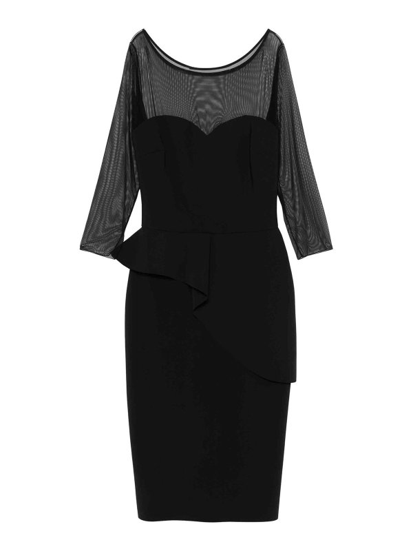 CHIARA BONI LA PETITE ROBE: Knielange Kleider - Knielanges Kleid - Schwarz