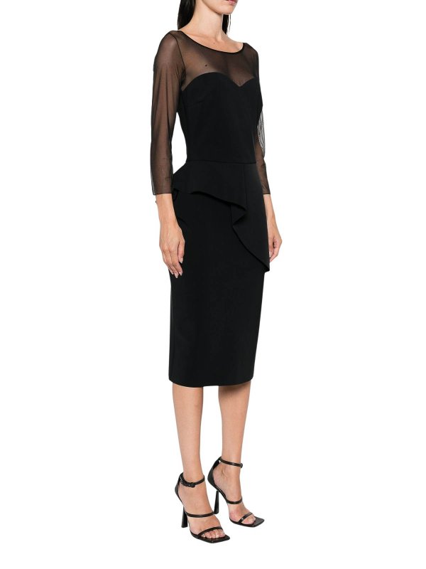 The Best Shops CHIARA BONI LA PETITE ROBE: Knielange Kleider - Knielanges Kleid - Schwarz