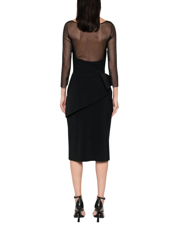 Knielanges Kleid - Schwarz shop online: CHIARA BONI LA PETITE ROBE