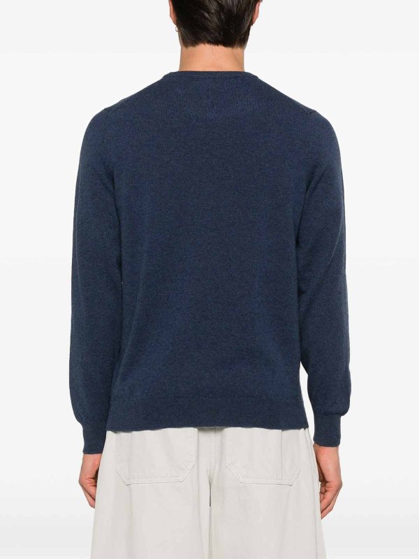 FEDELI: ボートネック online - ボートネック - ブルー