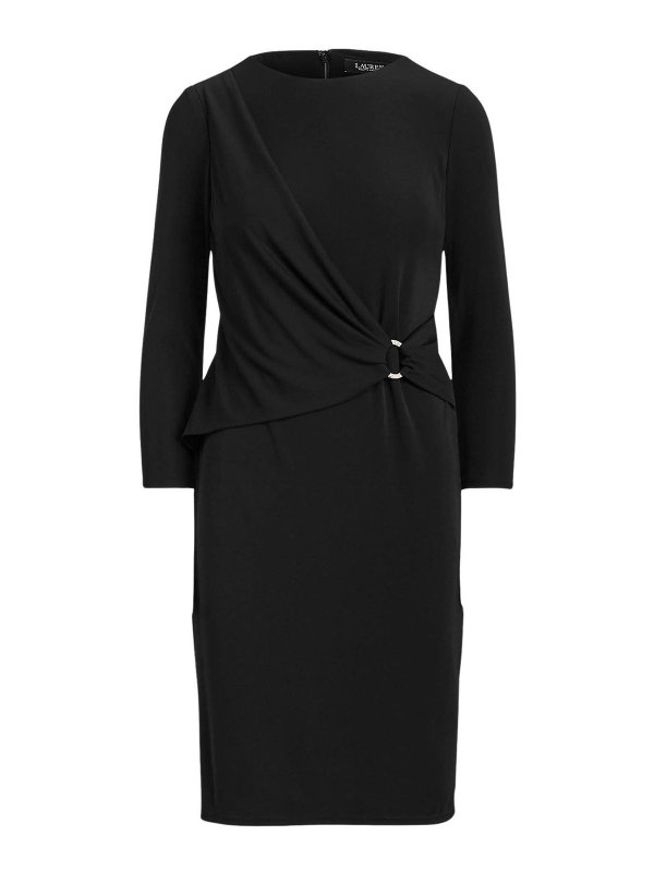 LAUREN RALPH LAUREN: Vestidos media pierna - Vestido Midi - Negro