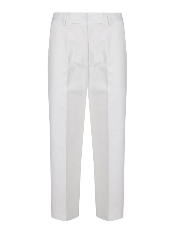 LIVIANA CONTI: カジュアルトラウザー - カジュアルパンツ - 黒