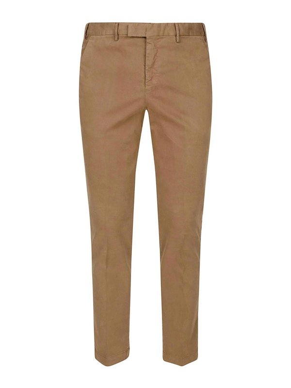 PT TORINO: カジュアルトラウザー - カジュアルパンツ - ライトブラウン