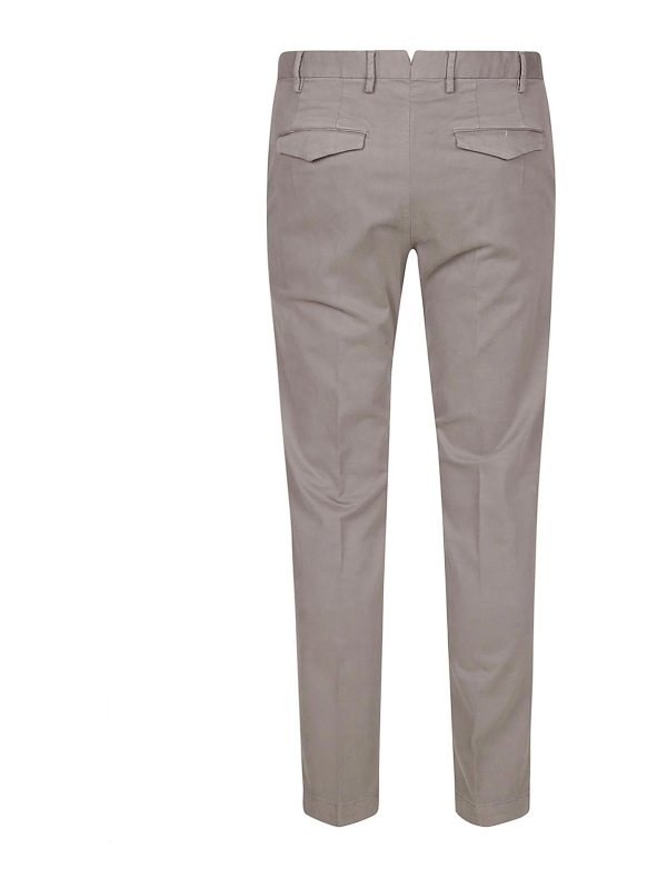 PT TORINO: Pantalons casual online - Pantalons Décontractés - Gris